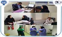 بازدید مدیر دفتر پرستاری دانشگاه علوم پزشکی ارومیه از بیمارستان مهر امام علی (ع) تکاب