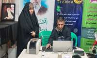 حضور کارشناسان واحد فراهم آوری پیوند اعضا معاونت درمان و صدور کارت پیوند اعضا برای هموطنان در موکب دانشگاه علوم پزشکی
