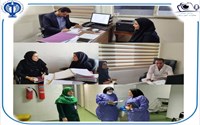 بازدید مدیر دفتر پرستاری دانشگاه علوم پزشکی ارومیه از بیمارستان مهر امام علی (ع) تکاب